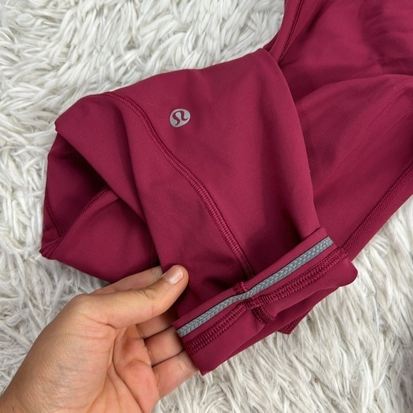 Lululemon Time To Sweat Crop *23" Star Ruby - Picture 4 of 6